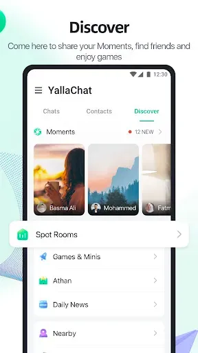 Скриншот 8 — YallaChat: Voice&Video Calls