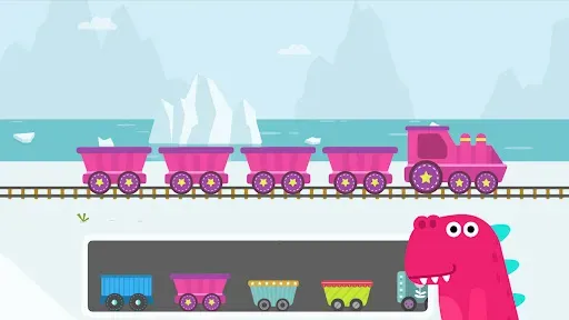 Скриншот 1 — Игры для детей: Детские Поезда