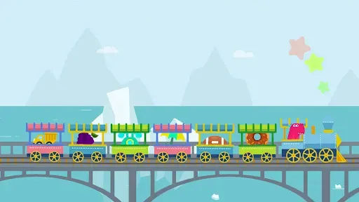 Скриншот 3 — Игры для детей: Детские Поезда
