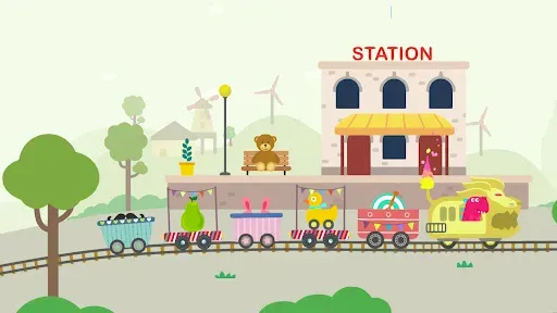 Скриншот 7 — Игры для детей: Детские Поезда