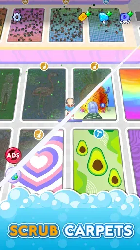 Скриншот 2 — Laundry Rush - Idle Game
