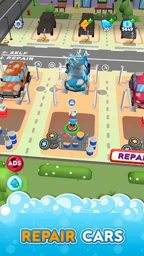 Скриншот 6 — Laundry Rush - Idle Game