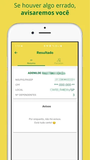 Скриншот 3 — Consulta Benefício e Pagamento