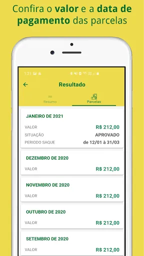 Скриншот 4 — Consulta Benefício e Pagamento