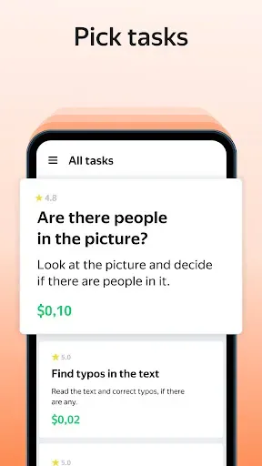 Скриншот 2 — Toloka: Earn online