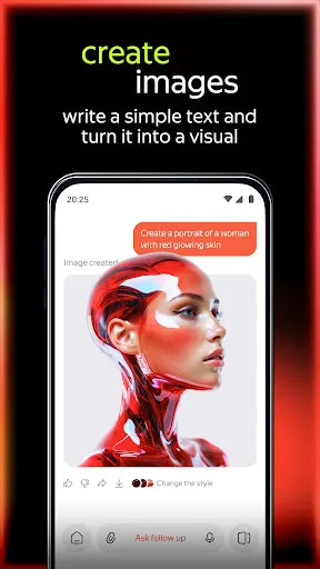 Скриншот 3 — yandex ai: search & ai chat