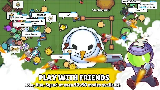 Скриншот 1 — ZombsRoyale.io - Battle Royale