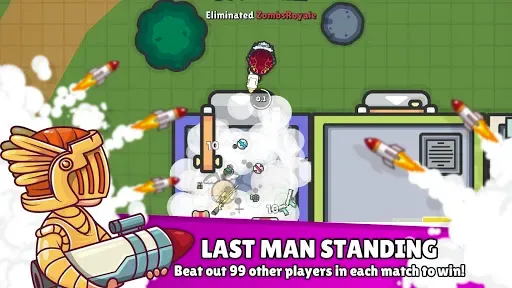 Скриншот 4 — ZombsRoyale.io - Battle Royale