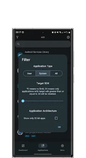 Скриншот 5 — DroidDash: Device & Apps Info