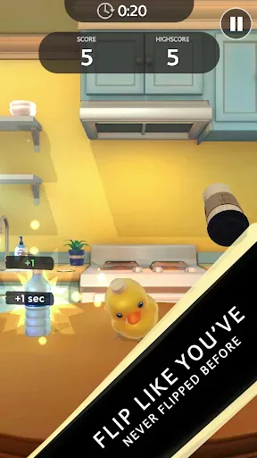 Скриншот 2 — Bottle Flip 3D Extreme with AR