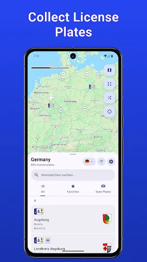 Скриншот 2 — License Plate Wiki & Collect
