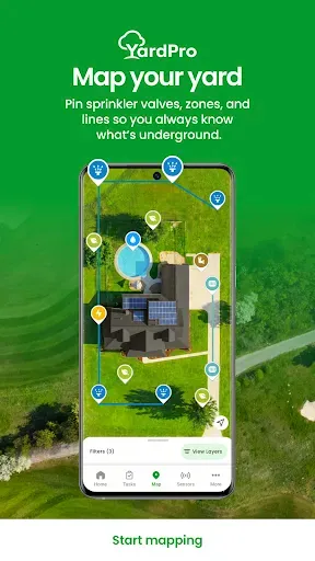 Скриншот 1 — YardPro: Irrigation Mapping