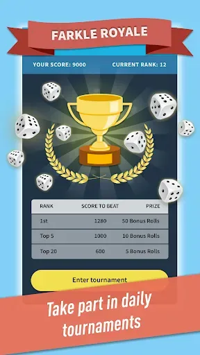 Скриншот 3 — Farkle Friends! Dice Game