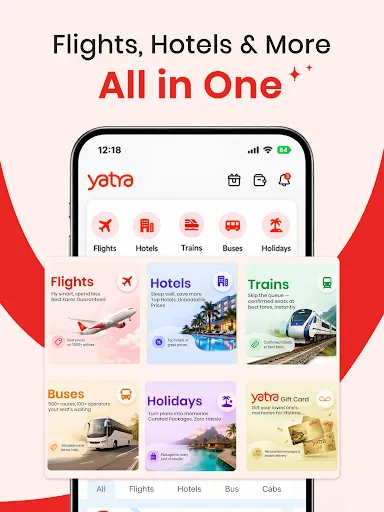 Скриншот 8 — Yatra - Flights, Hotels, Bus