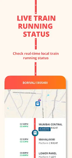 Скриншот 3 — YATRI: Mumbai Local & Metro