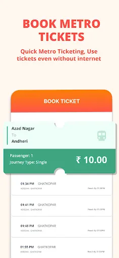 Скриншот 5 — YATRI: Mumbai Local & Metro