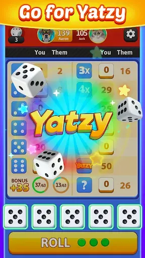 Скриншот 7 — Yatzy Blitz: Classic Dice Game