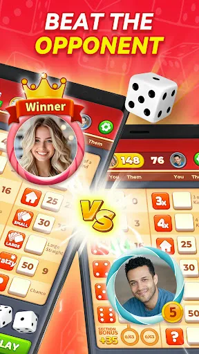 Скриншот 3 — Yatzy GO! Classic Dice Game