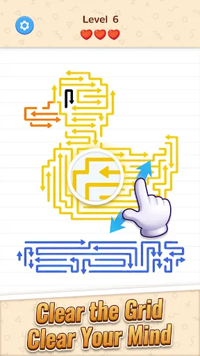 Скриншот 3 — Arrow Way: Tap Away Puzzle