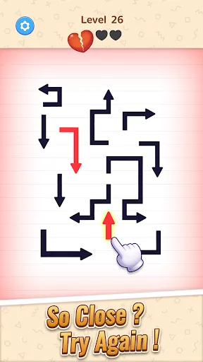 Скриншот 5 — Arrow Way: Tap Away Puzzle