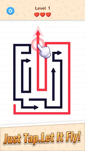 Скриншот 8 — Arrow Way: Tap Away Puzzle