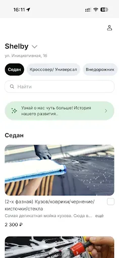 Скриншот 2 — Shelby detailing