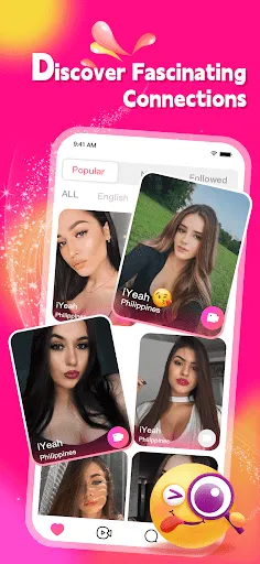 Скриншот 6 — iYeah - Live Video Chat
