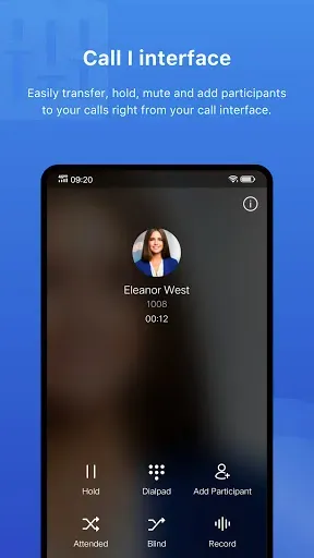 Скриншот 1 — Yeastar Linkus Mobile Client