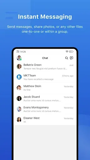 Скриншот 4 — Yeastar Linkus Mobile Client