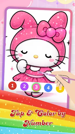 Скриншот 4 — Relax Color – Color by Number