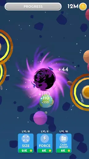 Скриншот 3 — Idle Black Hole