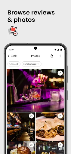 Скриншот 2 — Yelp: Food, Delivery & Reviews