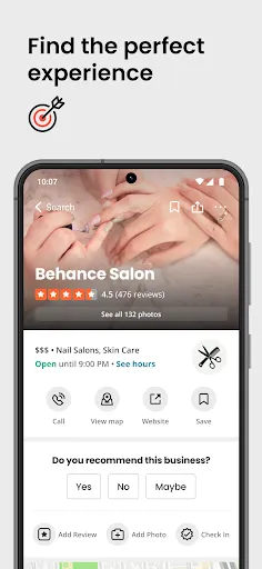 Скриншот 5 — Yelp: Food, Delivery & Reviews