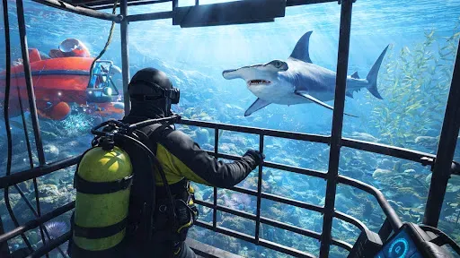 Скриншот 7 — I Am Shark Simulator Game