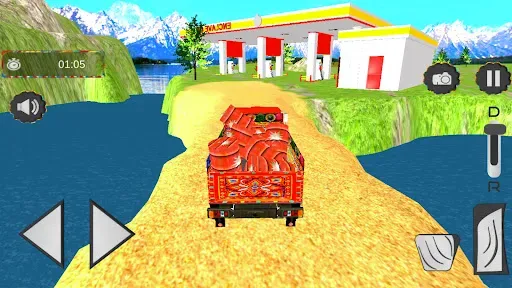 Скриншот 2 — Indian Truck Mountain Driving