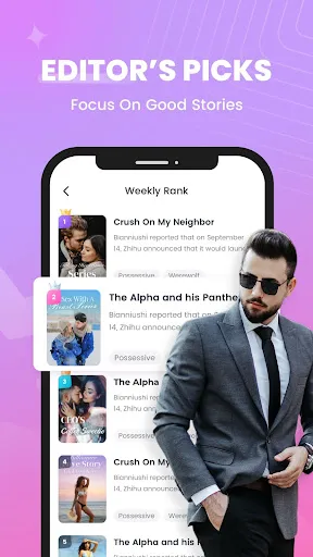 Скриншот 5 — Yestory-Booktok and Story