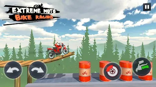 Скриншот 2 — Extreme Moto Bike Racing