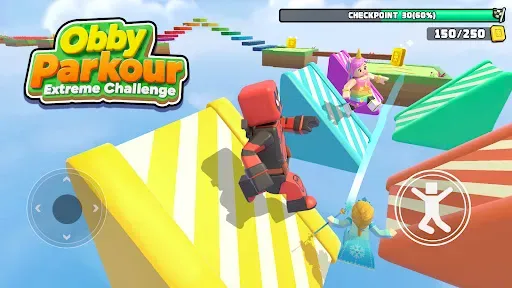 Скриншот 5 — Obby Parkour Extreme Challenge