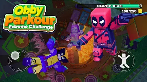 Скриншот 7 — Obby Parkour Extreme Challenge