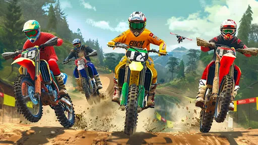 Скриншот 2 — Real Extreme Moto Racing