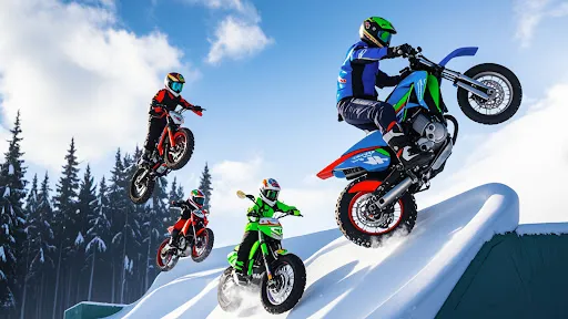 Скриншот 3 — Real Extreme Moto Racing