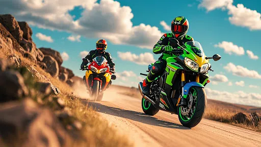 Скриншот 6 — Real Extreme Moto Racing