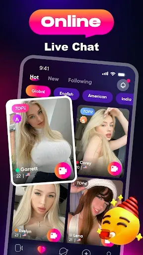 Скриншот 1 — Yikop - Video Chat，Share