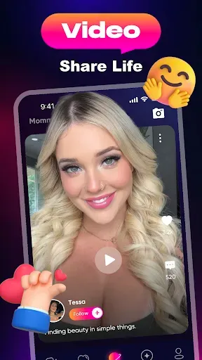 Скриншот 2 — Yikop - Video Chat，Share
