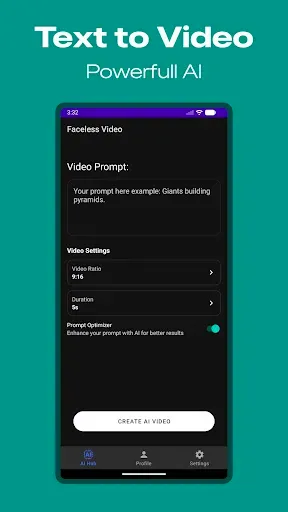 Скриншот 6 — Faceless - AI Video Generator