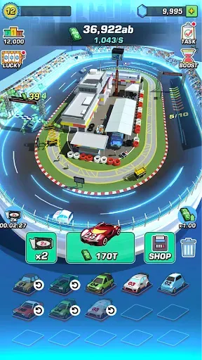 Скриншот 2 — Idle Car Racing