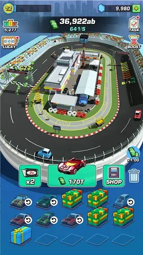 Скриншот 4 — Idle Car Racing