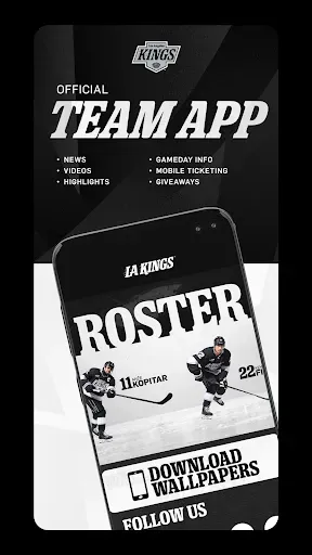 Скриншот 1 — LA Kings Mobile App
