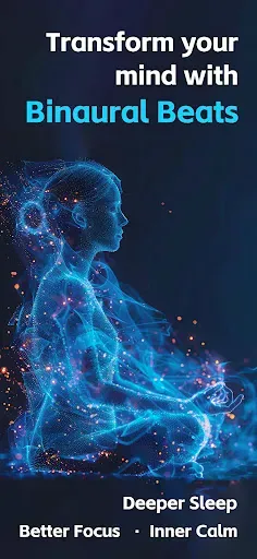 Скриншот 1 — Binaural Beats: Sleep & Focus