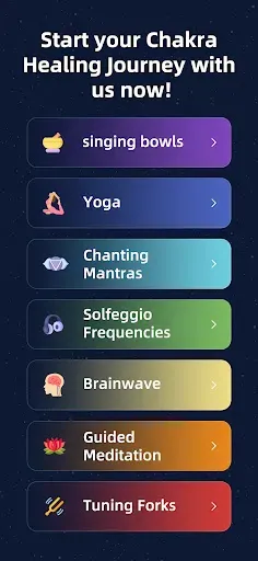 Скриншот 3 — Chakra Healing & Meditation